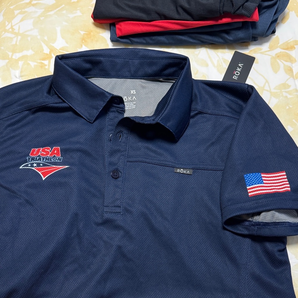 Men’s USA Triathlon Tech Polo